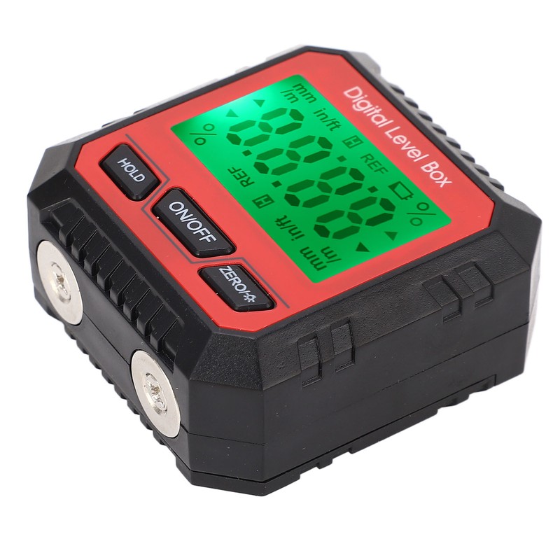 Digital Level Box Magnetic Angle Finder Protractor Inclinometer for Carpentry
