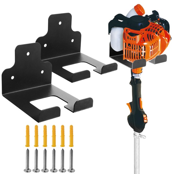 Asly YardMngSter Garage Organizer, Garden Power Tool Hanger, Trimmer Rack,