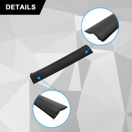 SecosAutoparts Door Trim Molding Lower Rear Left Front Compatible with Mitsubishi Outlander & PHEV 2022 2023 2024 Replace# 5757A601 Driver Front Door Trim Lower Molding