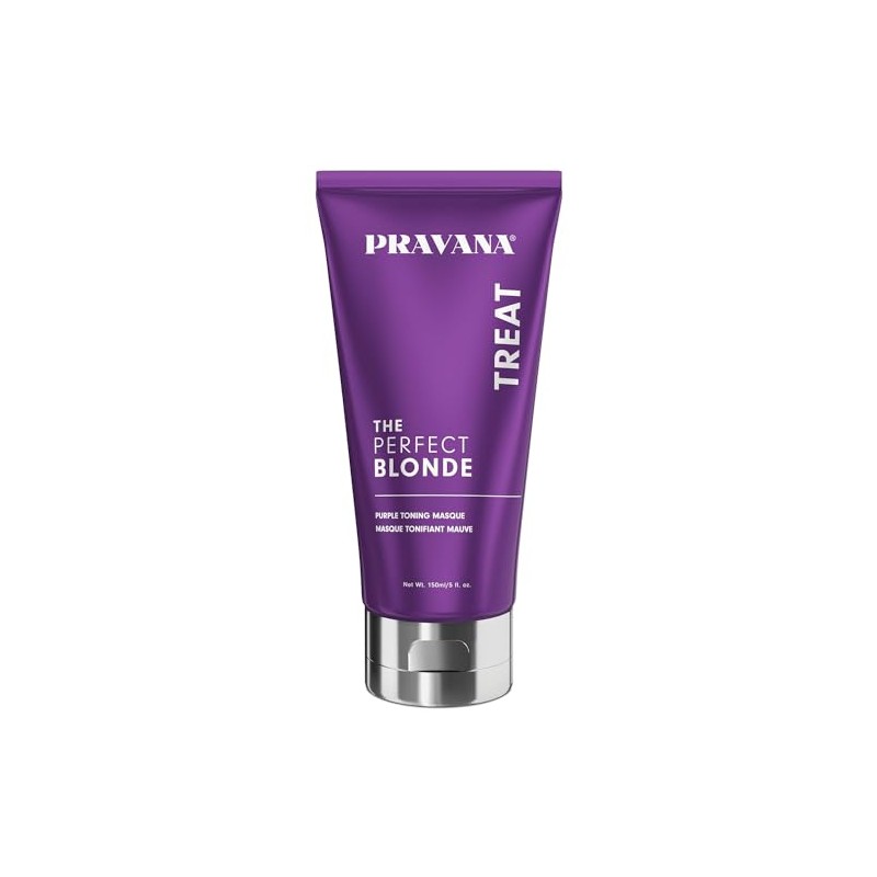 PRAVANA Perfect Blonde Mascarilla para Cabello 150 ml, Mascarilla Matizadora