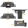 21ST 2" Rear Trailer Towing Hitch Receiver for 2020-2025 Kawasaki