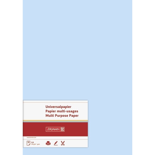 Brunnen 105123532 Universal Paper A4 35 Sheets 120 g/m² Light