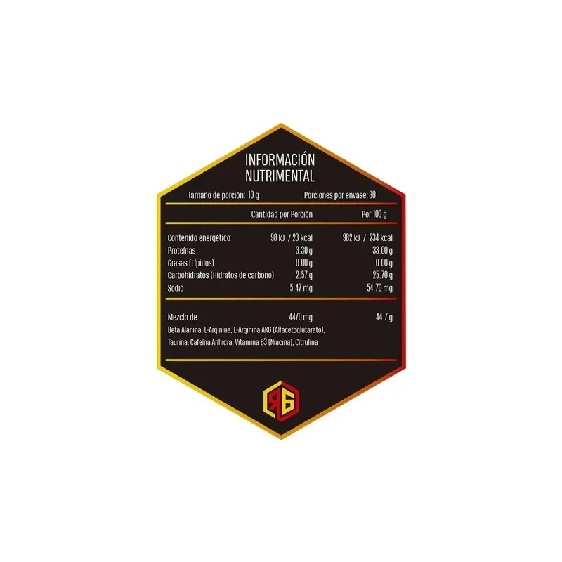 Suplemento Red Gold Oxid'o Clembu-nox Sabor Sandía De 300g X