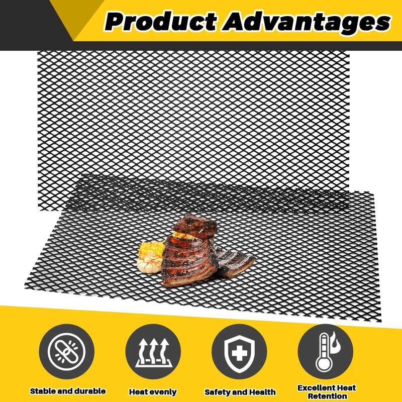 Gisafai 7 Gauge 1'' x 1/2'' Steel Expanded Metal Sheet