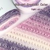 Katech Gradient Cake Yarn for Crocheting-Multicolor Soft Cotton Yarn