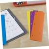 Operitacx Pack of 10 Notepad Dividers Index Cards Dividers Perforated