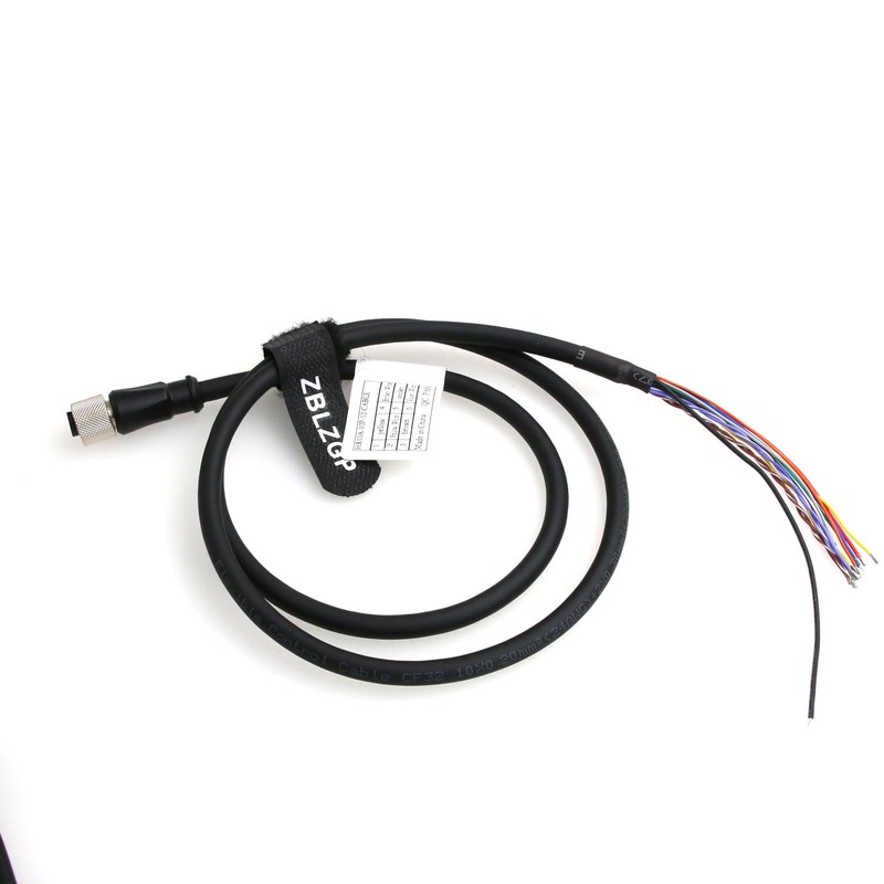ZBLZGP DataMan 260 Reader Serial Cable IO Power Cable M12