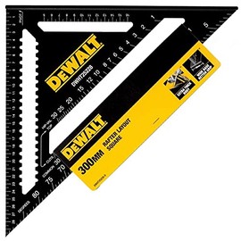 DEWALT Dewa DWHT25228-0 Speed Square Try Square 30 cm Black