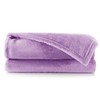 DecoKing Cuddly Microfiber Blanket Bedspread Fleece Faux Fur Blanket Fluffy