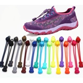 7 Pares Agujetas Elasticas Para Tenis Cordones Corredores Multicolor