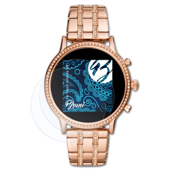 Bruni Screen Protector Compatible with Fossil Julianna HR Film, Crystal