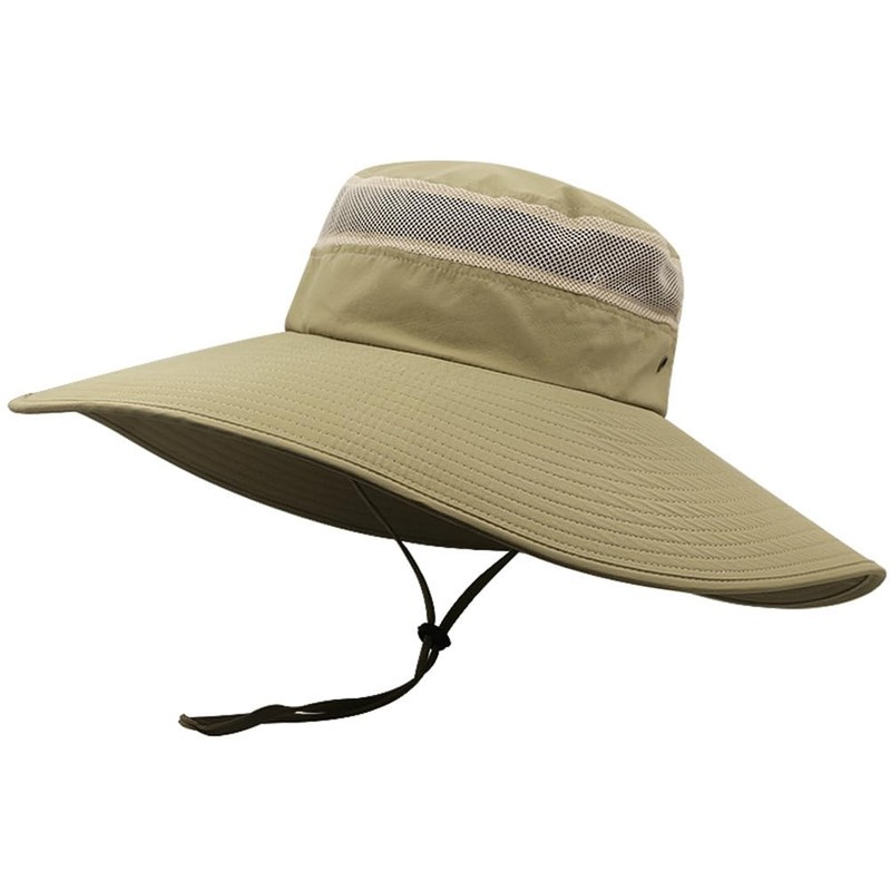 YAYUPLUS Safari Hat, Men's, Large Size, Mesh Brim 5.9 inches