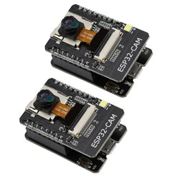 Heevhas 2pcs ESP32-CAM Development Board Test Board WiFi + Bluetooth Module ESP32 DC 5V Micro USB Dual Core Development Board Serial Port with OV2640 Camera