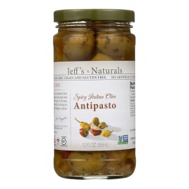 UD_Jeff's Natural Antipasto Party Favors Case of 6 12 Fl Oz Premium Quality Natural Ingredients