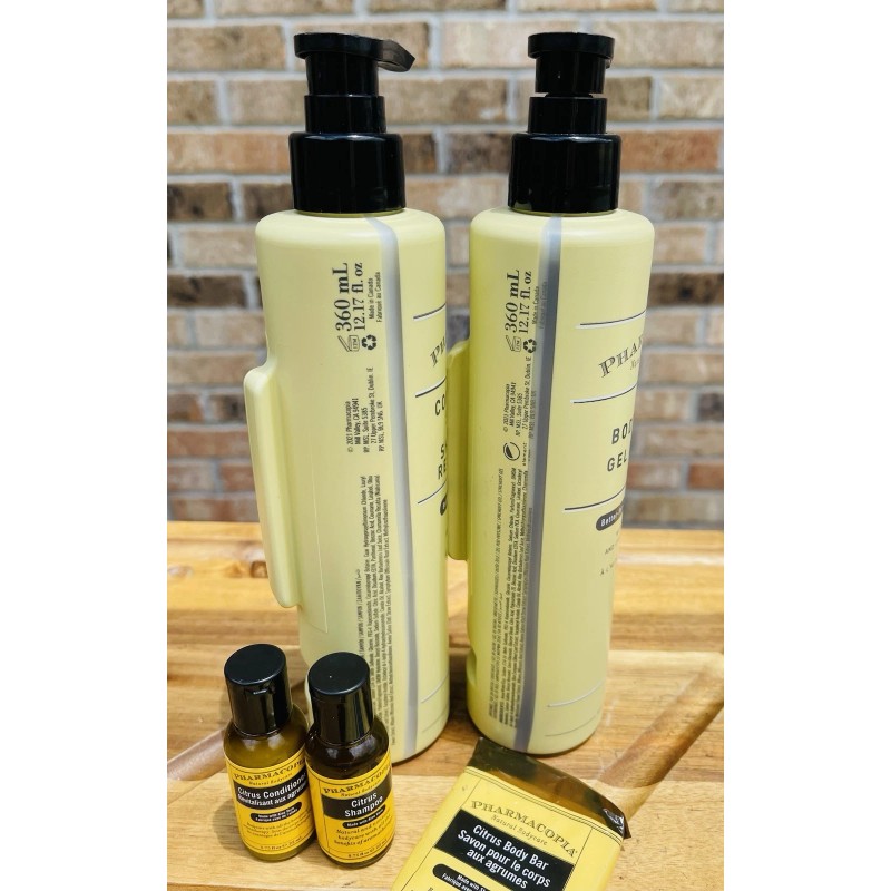 Pharmacopia Sampler Conditioning Shampoo Natural Bodycare Wash Soap & More