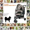 ROODO Escort 3 Wheel Dog Cat Pet Stroller for Small/Medium