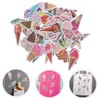 COHEALI 100Pcs Ice Stickers Scrapbooking and Notebook Decals Decorative Stickers