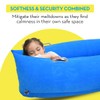Sensory Chair for Kids - Inflatable Peapod for Children, Includes