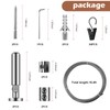196 Inch/ 5 m Wire Curtain Rod Room Divider Wire