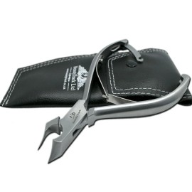 Cortador de uñas de punta para uñas gruesas curva de alta resistencia bolsa de herramientas quiropodia