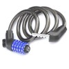 ZHEGE Wire Lock, Bicycle Key, 5-Digit Dial, Passcode, Security, Length