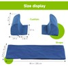 Beuuatm Wheelchair Lateral Support - Body Pad and Cushion for