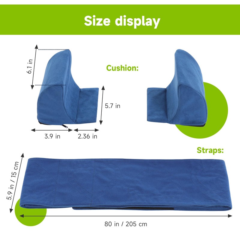 Beuuatm Wheelchair Lateral Support - Body Pad and Cushion for