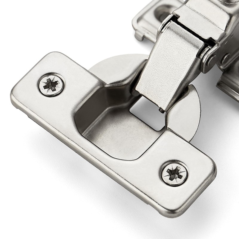 Ravinte 6 Pack 3 Pairs 5/8 Inch Overlay Brushed Nickel