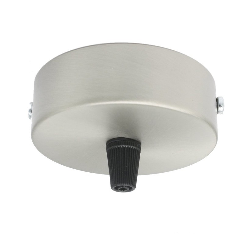 Junction Box Brushed Gold Metal in Set with Accessories Diameter