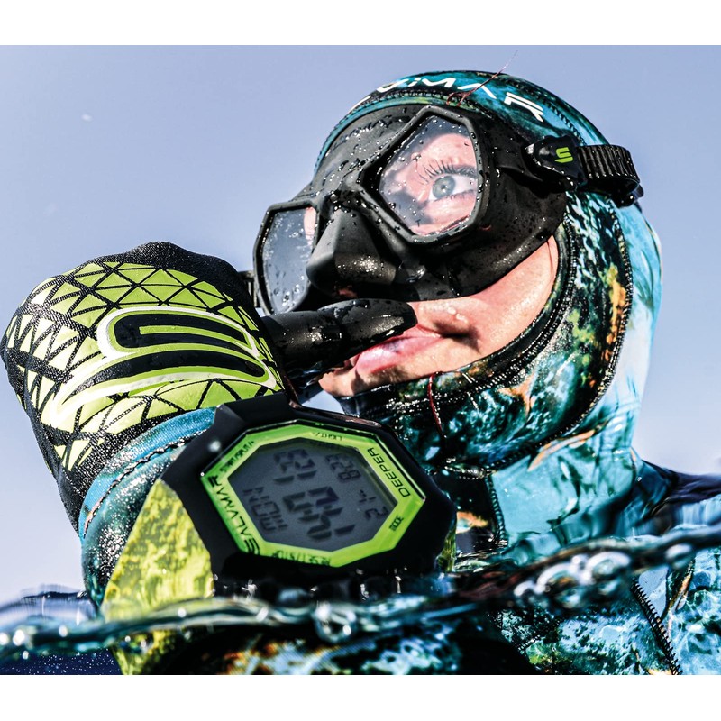 SALVIMAR Hator Mask, Black, Adulto