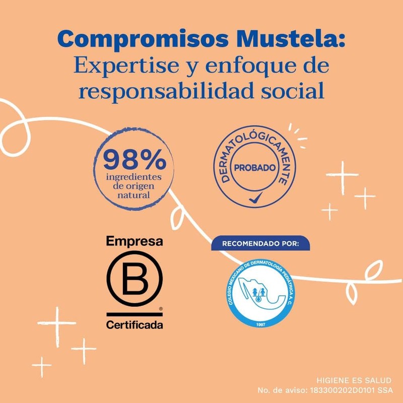 Mustela Stelatopia Gel Lavante para Bebé Piel Atópica, 200ml