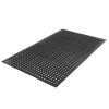efunmodern Bar Home Kitchen Industrial Anti-fatigue Drainage Rubber Non-slip Hexagonal