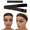 Atimiaza 2 Pcs Hairband for Wig, Leopard Lace Melting Band,