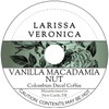 Vanilla Macadamia Nut Colombian Decaf Coffee (Single Serve K-Cup Pods)