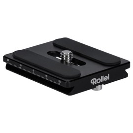 Rollei Quick Release Plate for Easy Traveler Video/Video XL - Adaptable, Arca-Swiss Compatible, Quick and Light
