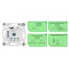 Greenandco® GC-350 Flush-Mounted LED and Halogen Dimmer 1-350 Watt Suitable