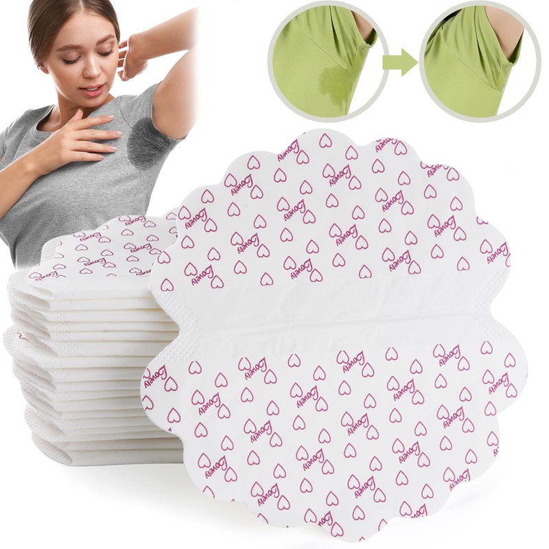 MAIYADUO Armpit Sweat Pads for Women, Absorb Underarm Sweat, Large,