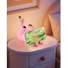 YISUN Flamingo Night Light for Kids, Soft Silicone Nursery Night