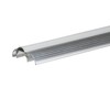THERMWELL 3" x 36", Aluminum Standard High Rug Threshold, Silver
