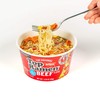 NISSIN Nissin Top Ramen Bowl Ramen Noodle Soup, Beef, 3.28
