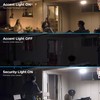 Enbrighten 2-in-1 LED Flood Light Outdoor, Security Light, 2480 Lumens,