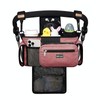 TOPDesign Universal Baby Stroller Organizer, Stroller Caddy with Detachable Mesh