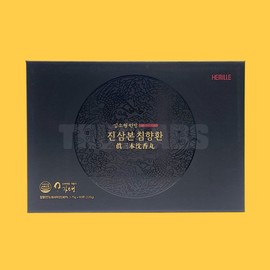 Kim So-hyeong Jinsambon Agarwood Pills 60 pills 1 box / 김소형 진삼본 침향환 60환 1박스