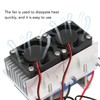 144W Thermoelectric Peltier Cooling Cooler 12 V Semiconductor Conditioning Cooling