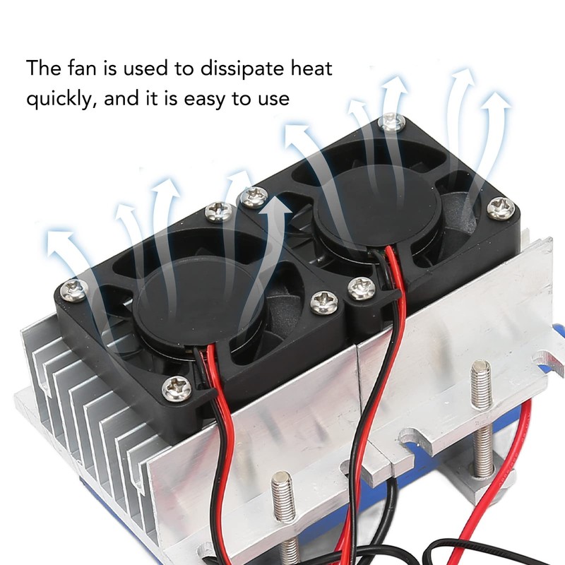 144W Thermoelectric Peltier Cooling Cooler 12 V Semiconductor Conditioning Cooling