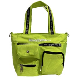 NewEdition GOLF NEG-660 Round Tote Bag, Round Bag, Multi-functional Sorting Pockets, 3 Colors, Waterproof, Tote Bag, Golf Bag, Small Bag for Golf, Round Accessories, Cart Bag, Women's, Men's,, yellow