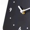 Desktop Clock Simple Modern Quiet Movement Metal Desk Clock Ornament