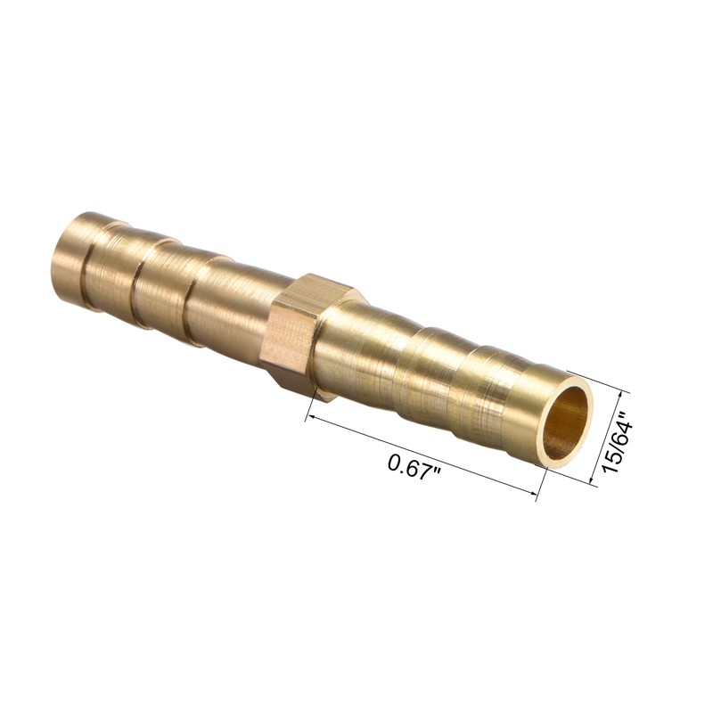 sourcing map 6mm or 1/4" ID Straight Air Gas Fuel