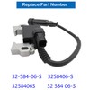 ACCYPRO Bobina de encendido con conector de 4 clavijas 30500-Z5T-003