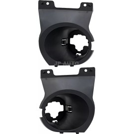jpautowholesale For 2011-2013 Ford F150 Fog Light Bracket Set Driver and Passenger Side